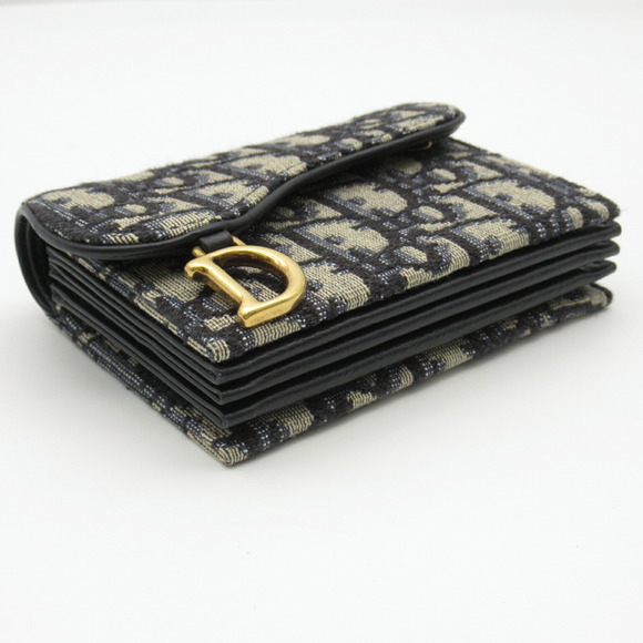 Dior Card Case Navy Blue - Picture 3 of 8